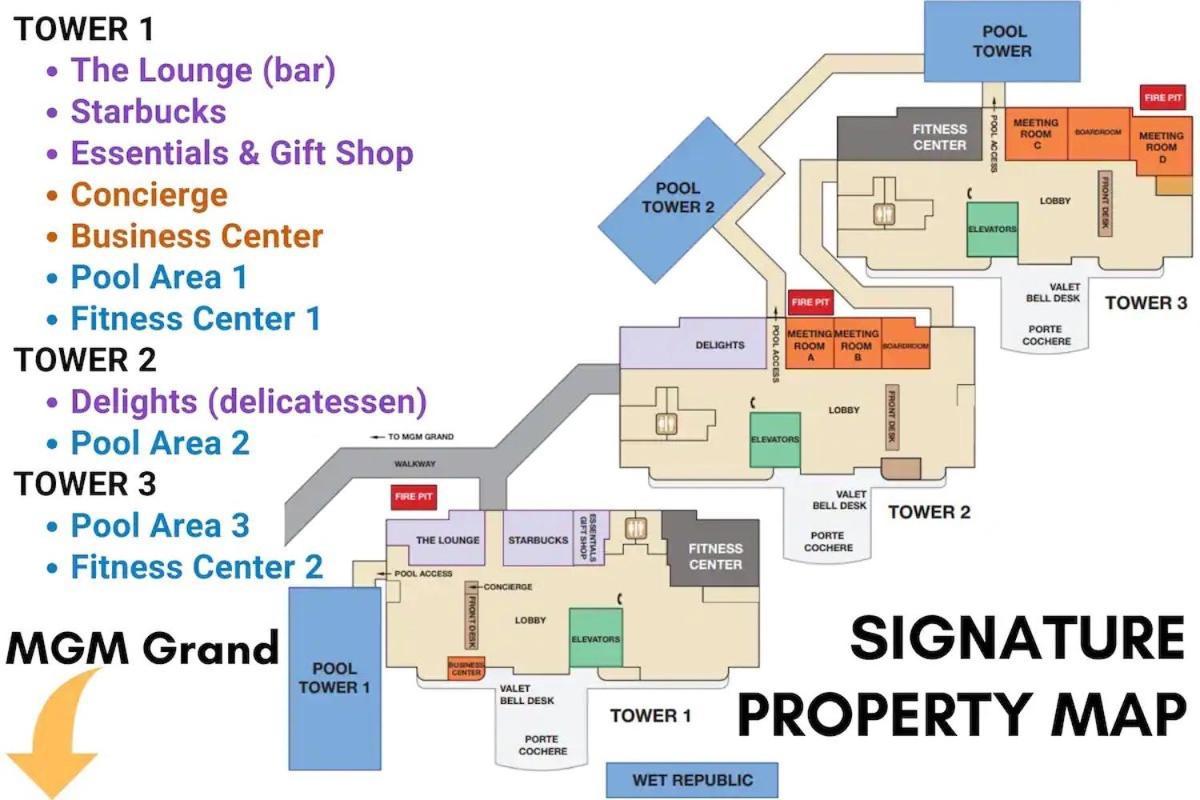 لاس فيغاس Mgm Signature, Centrally Located, Strip Views No Resort Fee المظهر الخارجي الصورة